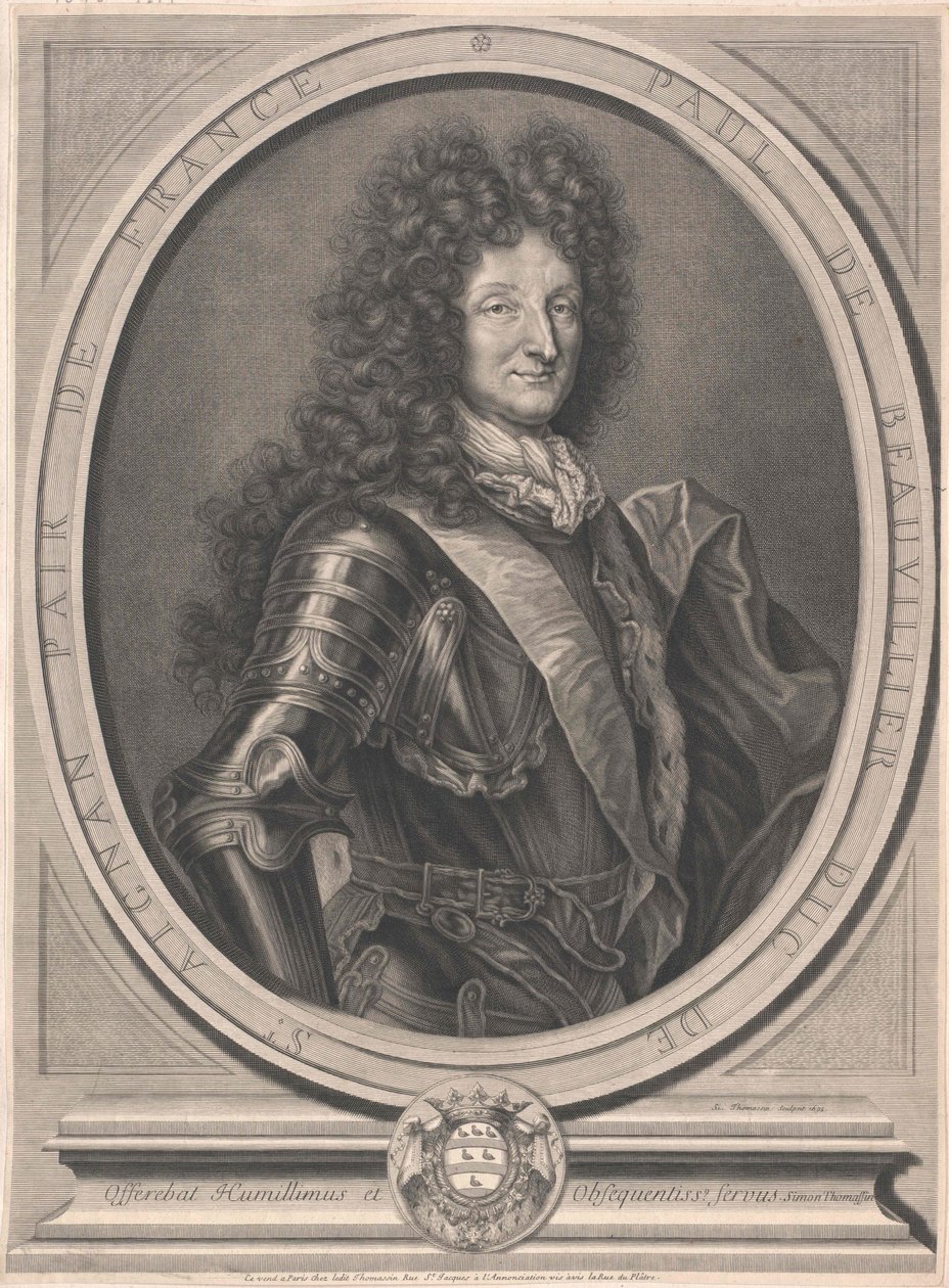 Saint-Aignan Beauvilliersin herttua tekijältä Artist Unknown