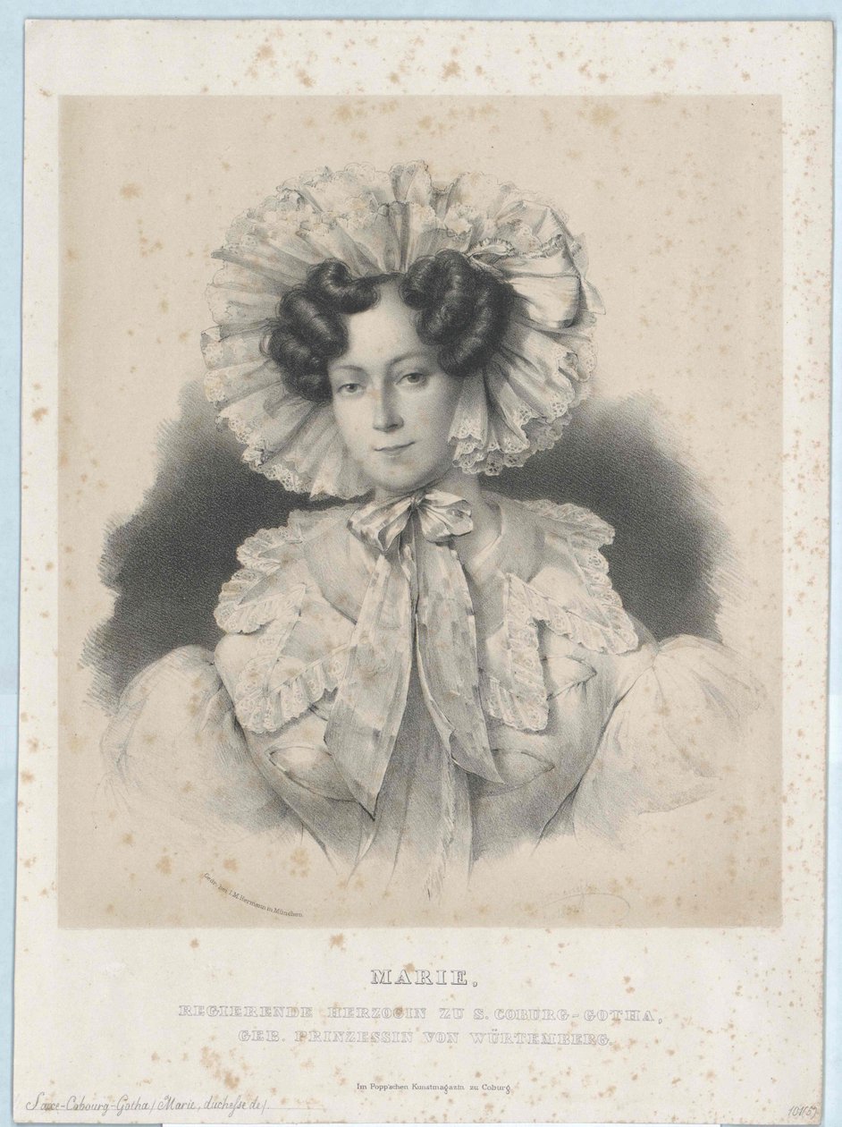 Württembergin herttuatar Marie tekijältä Artist Unknown