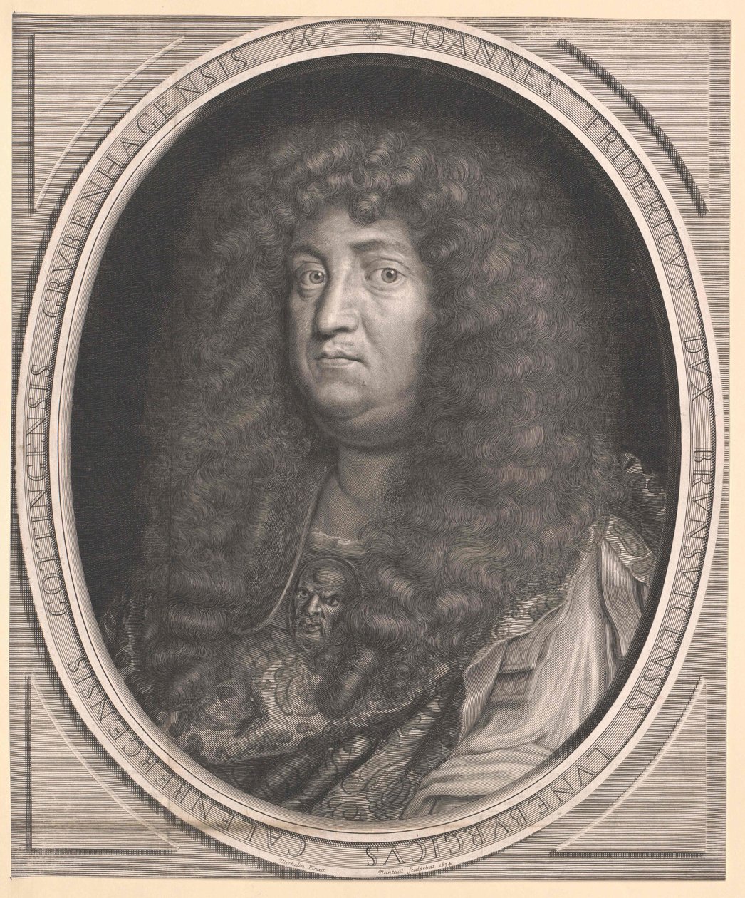 Brunswick-Lueneburgin herttua Johann Friedrich (tulosta) tekijältä Artist Unknown