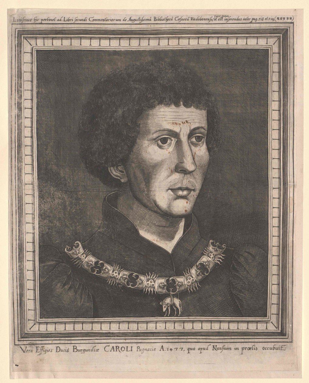 Burgundin herttua Kaarle Rohkea tekijältä Artist Unknown