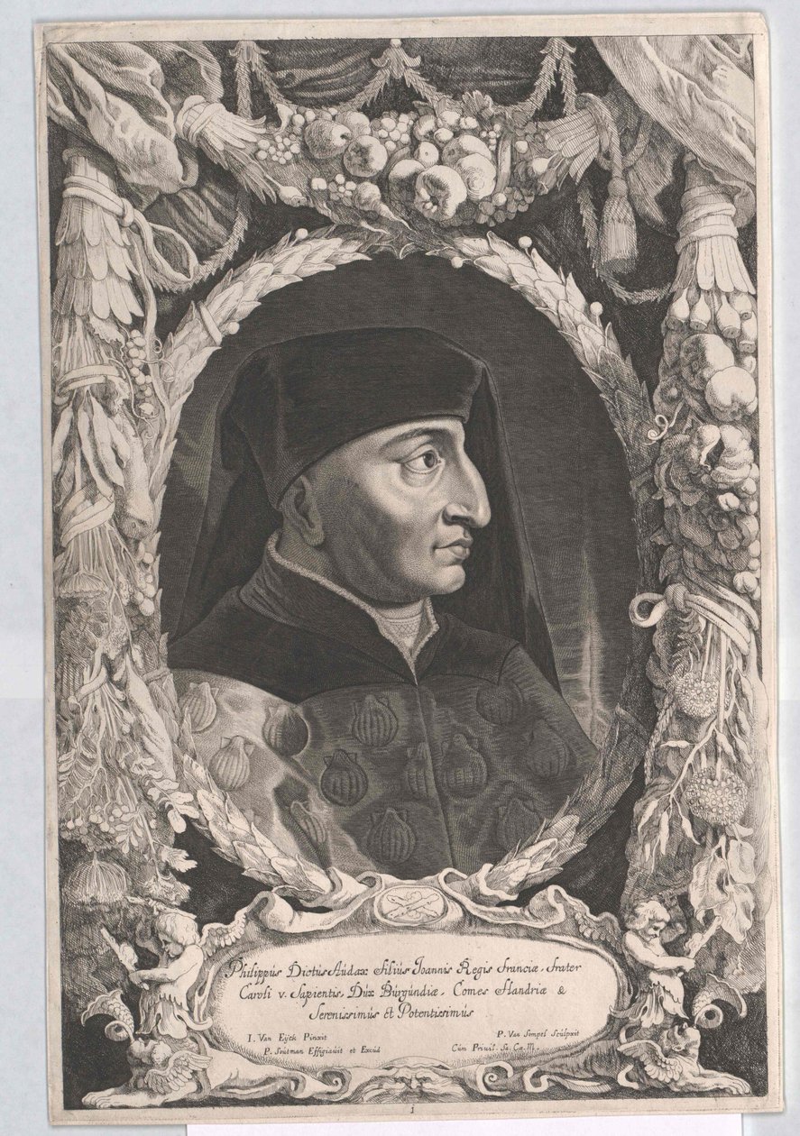 Burgundin herttua Philipp II Kuehnin herttua tekijältä Artist Unknown
