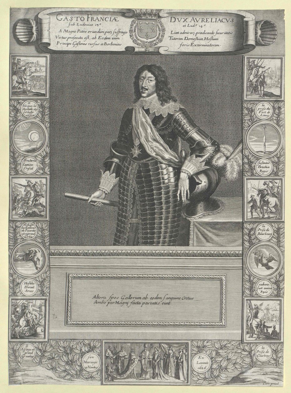Orléansin herttua Gaston tekijältä Artist Unknown