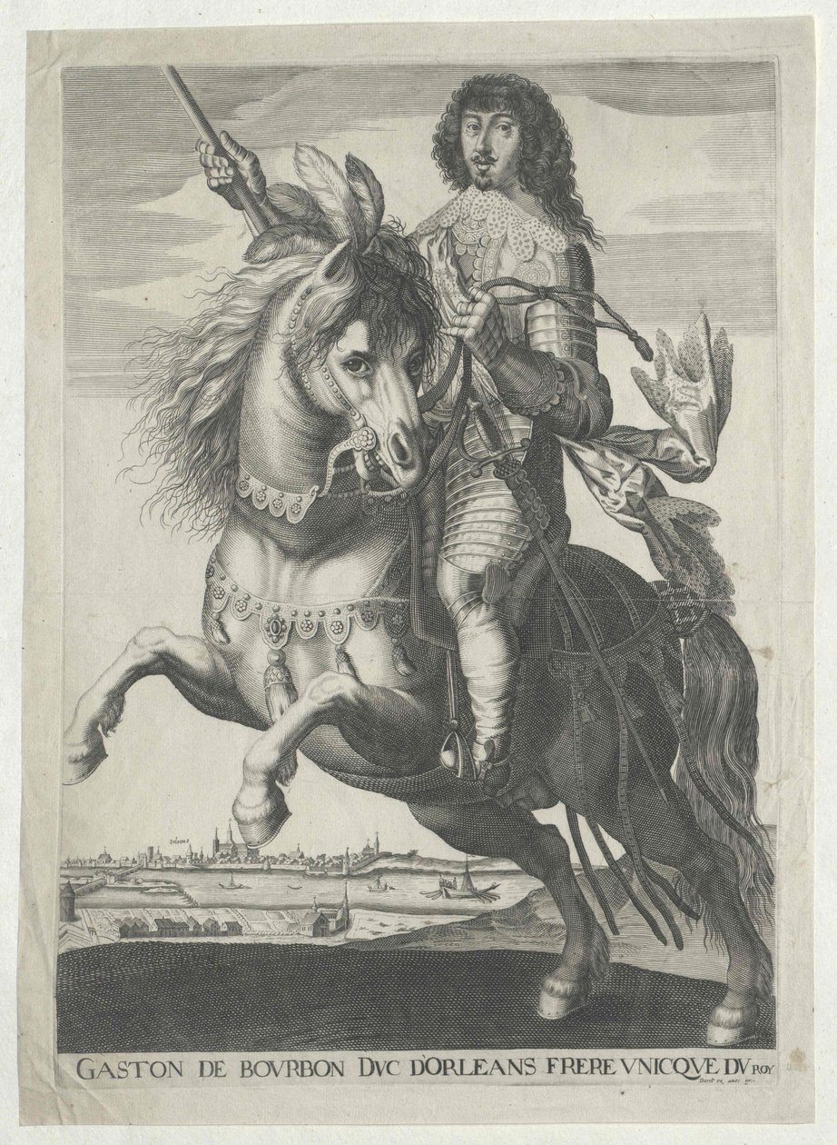 Orléansin herttua Gaston tekijältä Artist Unknown