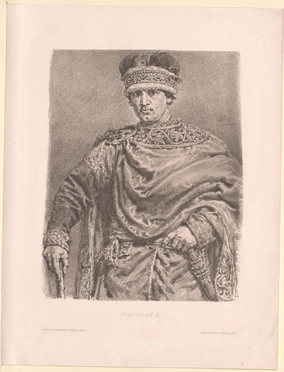 Puolan herttua Vladislav II tekijältä Artist Unknown