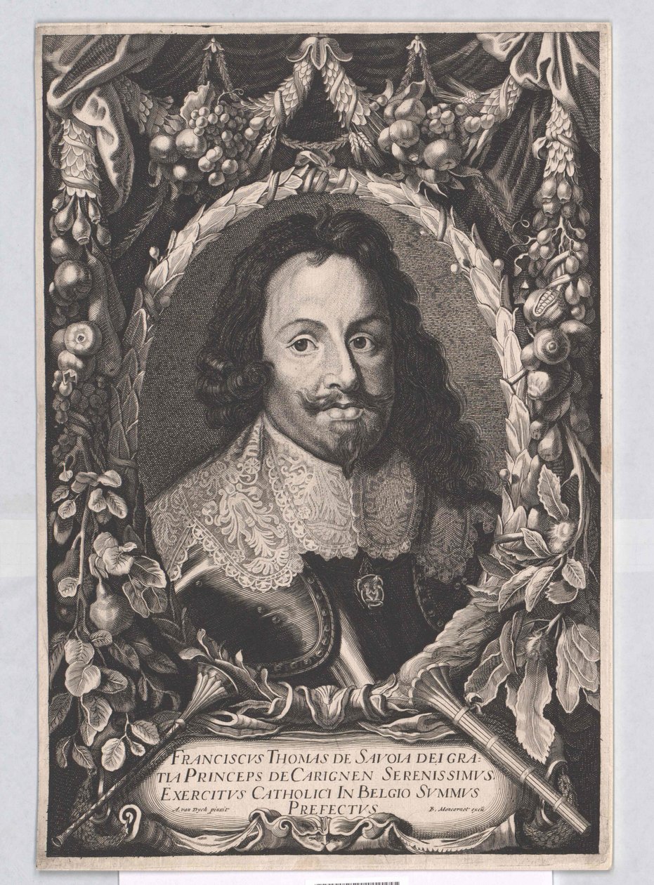 Savoijin herttua Carignan Franz Thomas tekijältä Artist Unknown