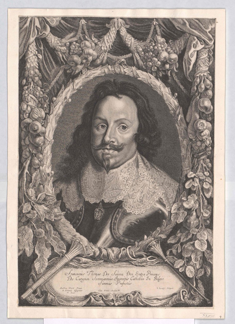 Savoijin herttua Carignan Franz Thomas tekijältä Artist Unknown