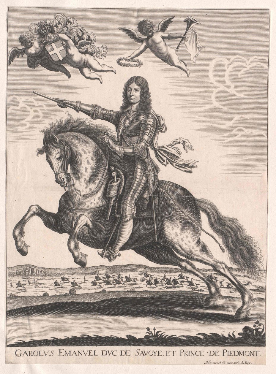 Savoijin herttua Karl Immanuel II tekijältä Artist Unknown