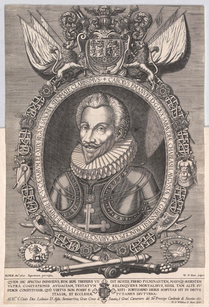 Savoijin herttua Karl Immanuel I tekijältä Artist Unknown