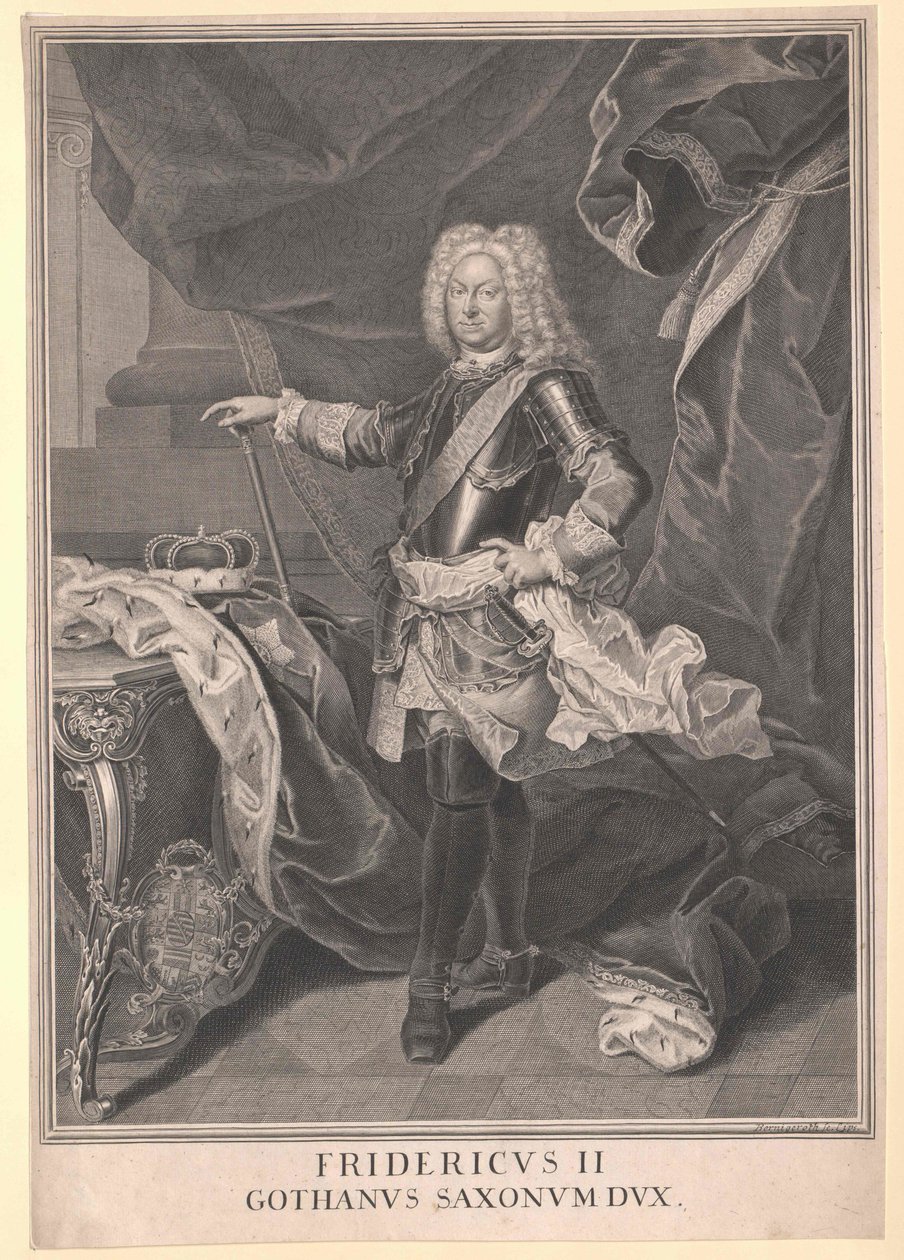 Saksi-Götan herttua Frederick II tekijältä Artist Unknown