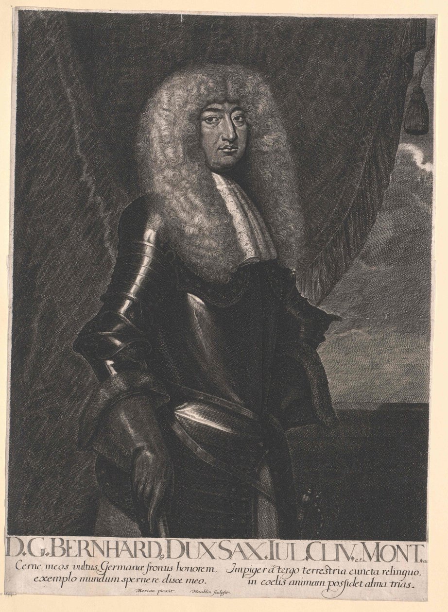 Saksi-Jenan herttua Bernard tekijältä Artist Unknown