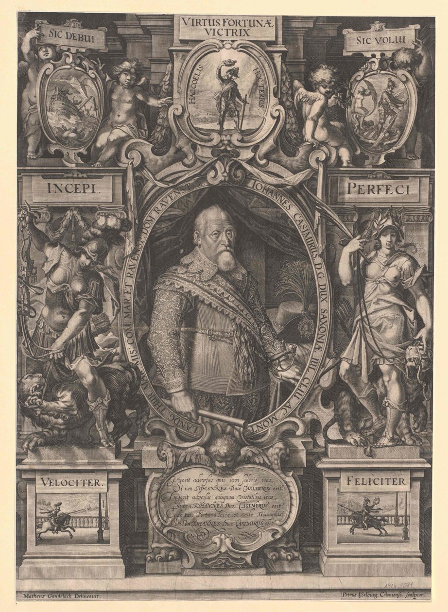 Saksin herttua Johann Casimir tekijältä Artist Unknown