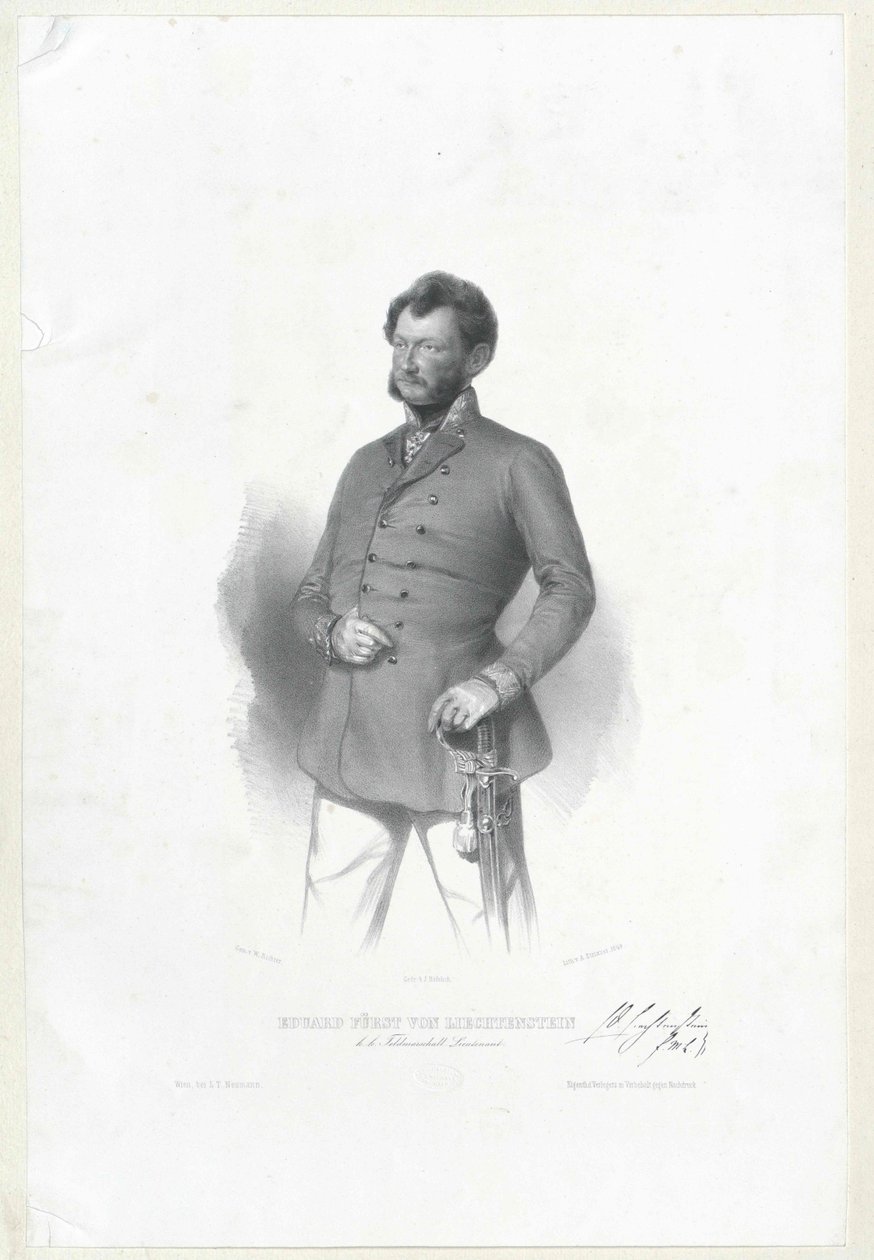 Edward Liechtensteinin kreivi tekijältä Artist Unknown