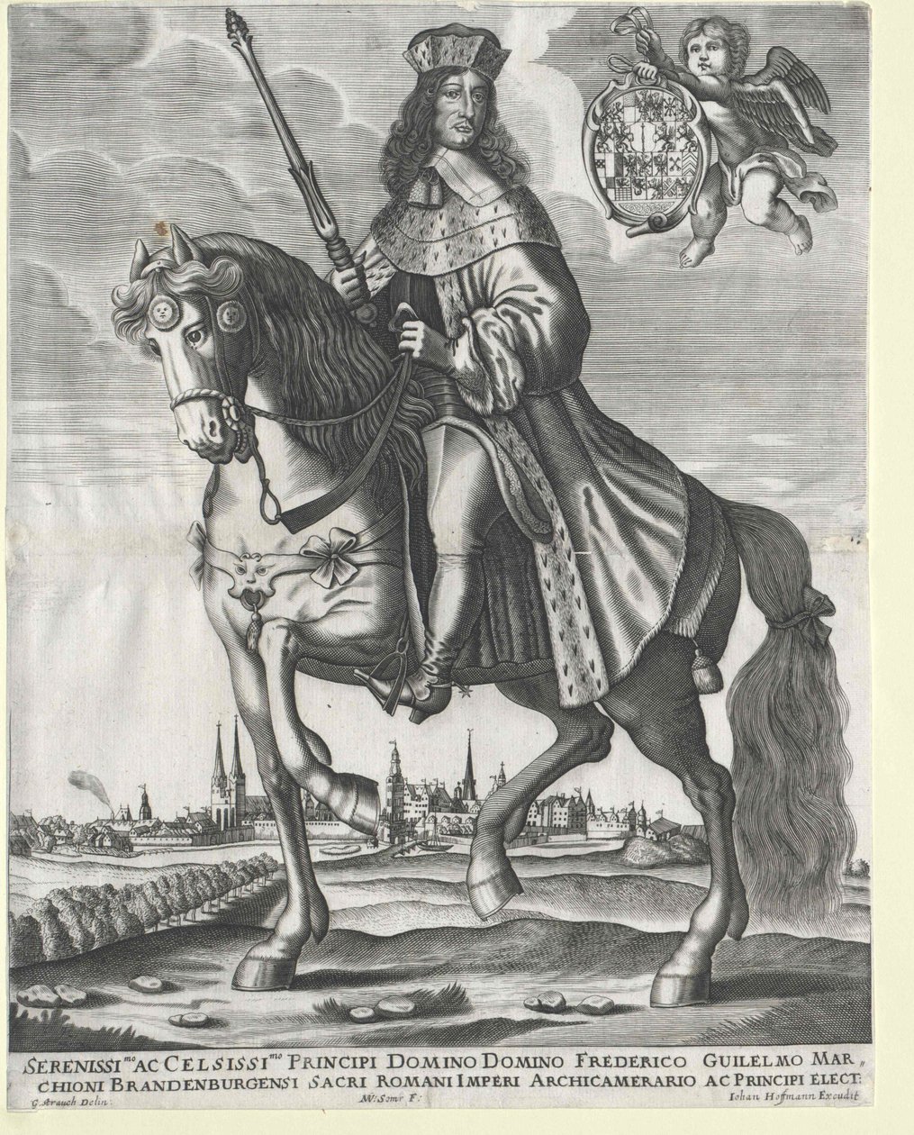 Brandenburgin vaaliruhtinas (1620-1688) Frederick Wilhelm tekijältä Artist Unknown