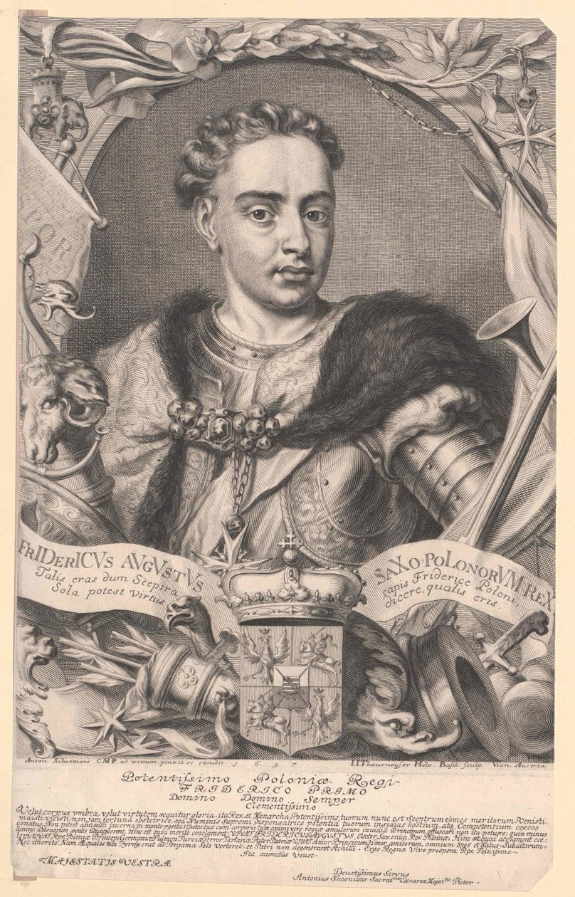 Saksin vaaliruhtinas Frederic August I tekijältä Artist Unknown
