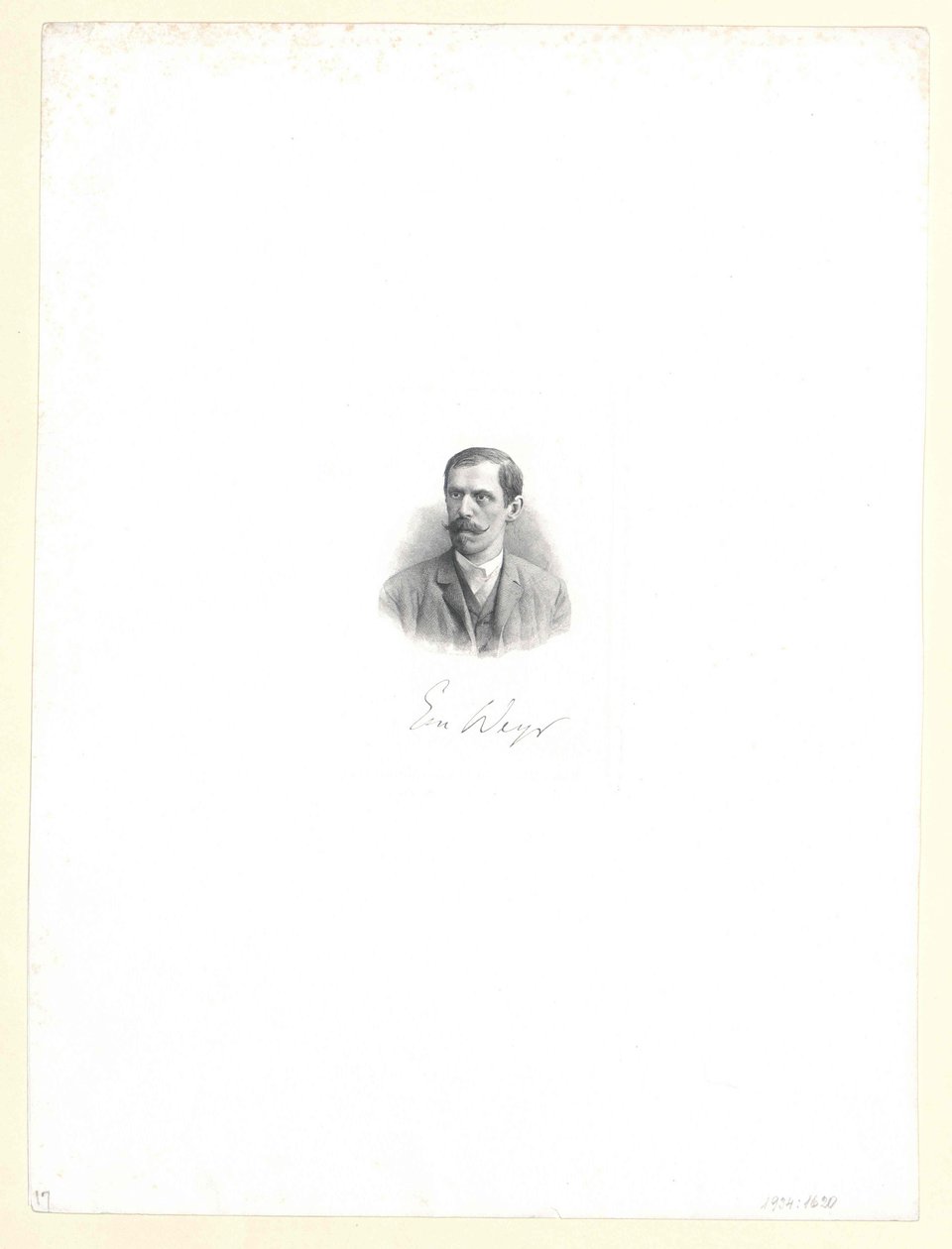 Emil Weyr (tulosta) tekijältä Artist Unknown