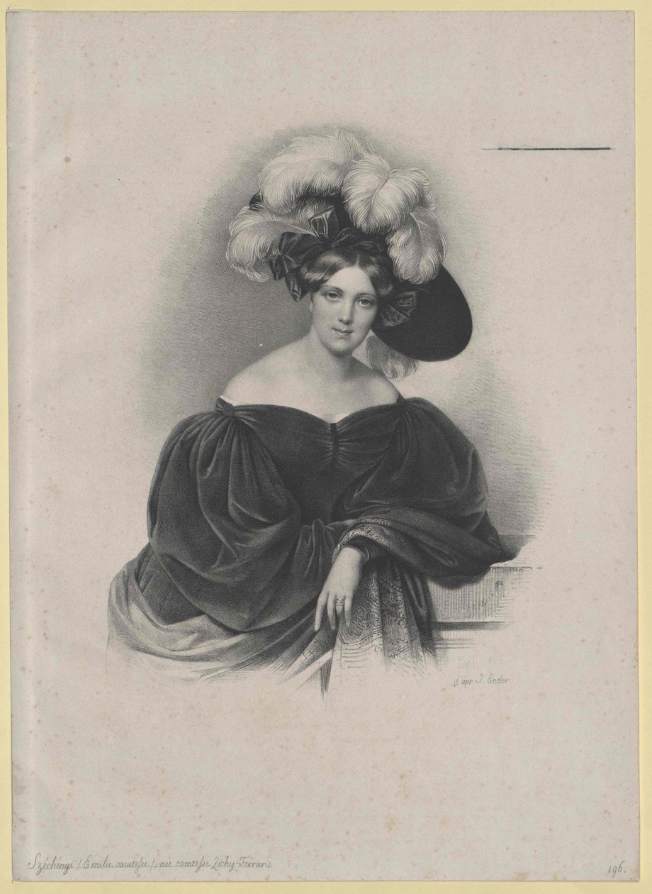 Emilie kreivitär Zichy-Ferraris tekijältä Artist Unknown