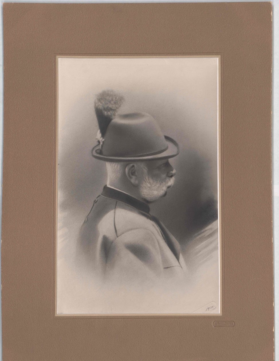 Itävallan keisari Franz Joseph I tekijältä Artist Unknown