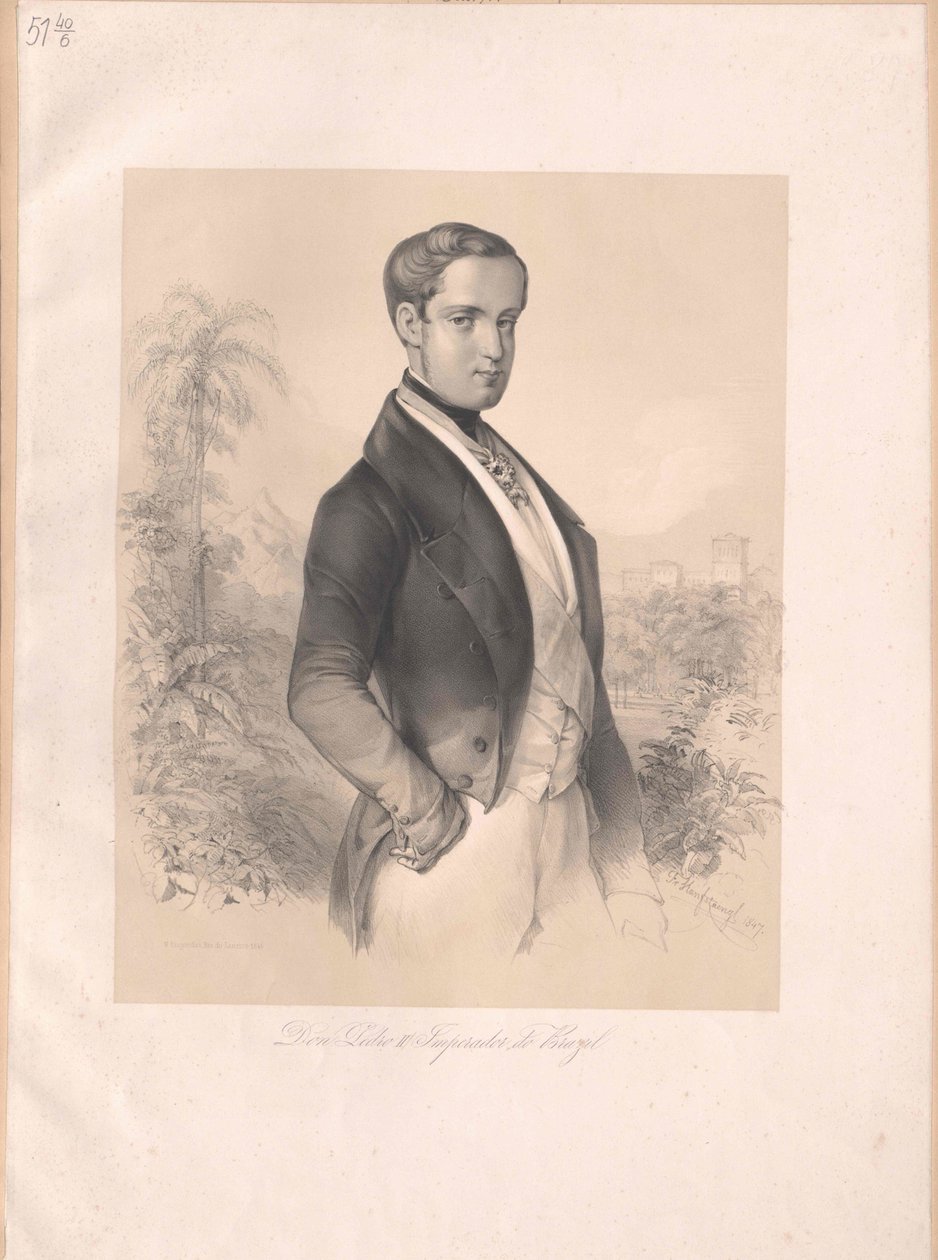 Brasilian keisari Pietari II tekijältä Artist Unknown