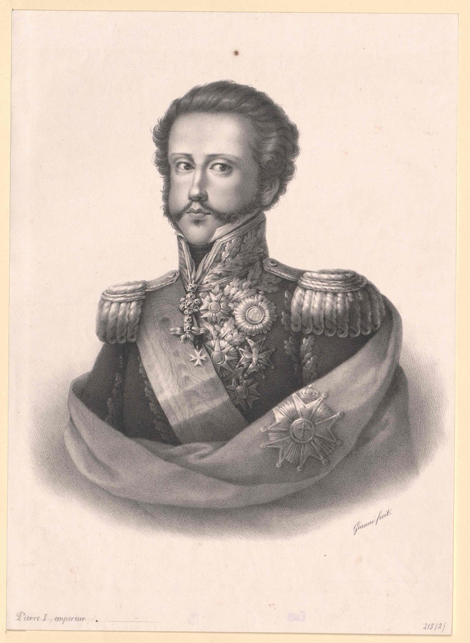 Brasilian keisari Pietari I tekijältä Artist Unknown
