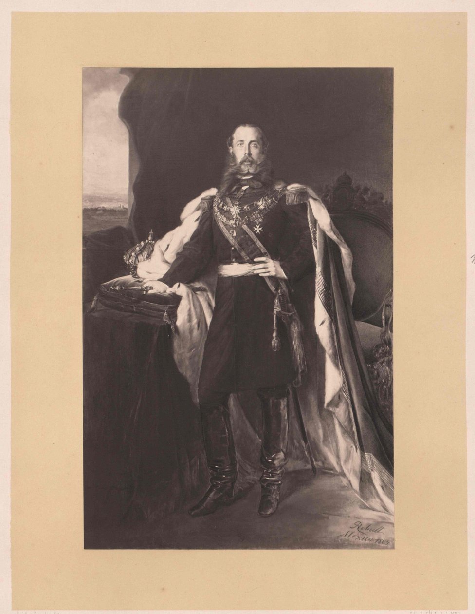 Meksikon keisari Maximilian I tekijältä Artist Unknown