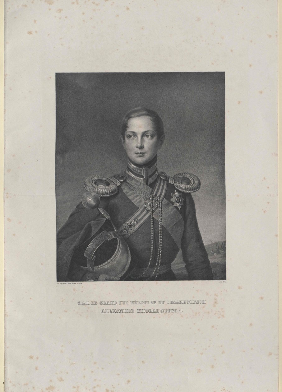 Venäjän keisari Aleksanteri II tekijältä Artist Unknown