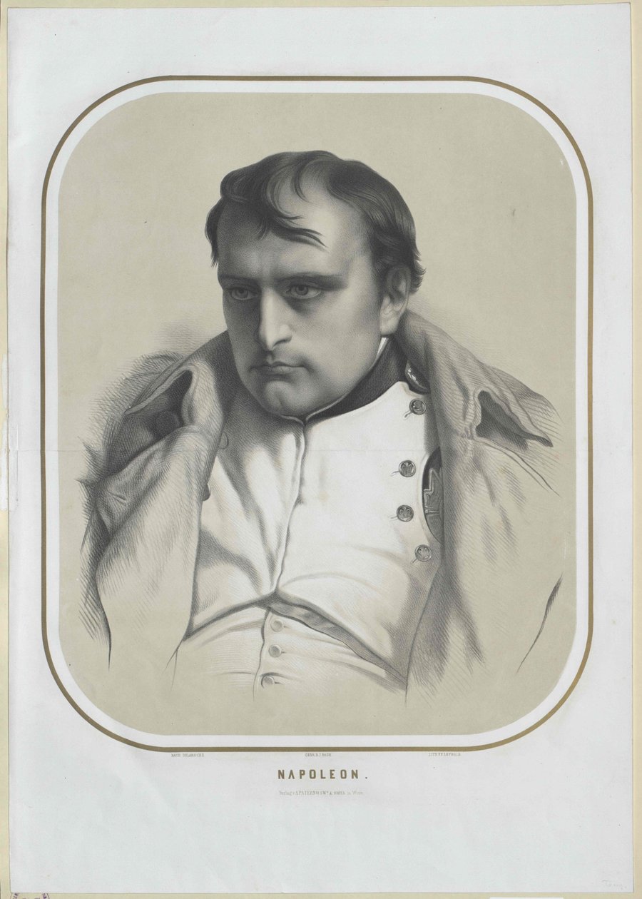 Ranskan keisari Napoleon I Bonaparte tekijältä Artist Unknown