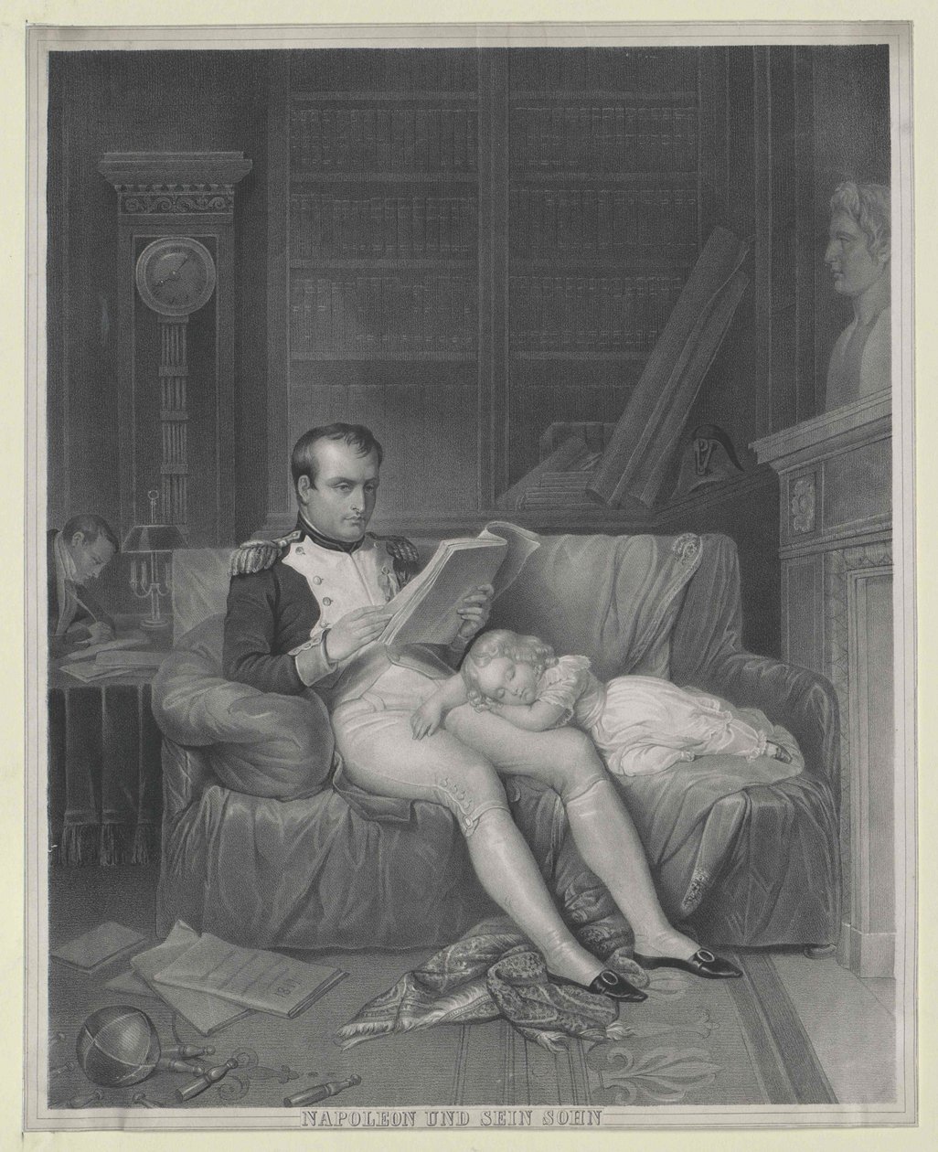 Ranskan keisari Napoleon I Bonaparte tekijältä Artist Unknown