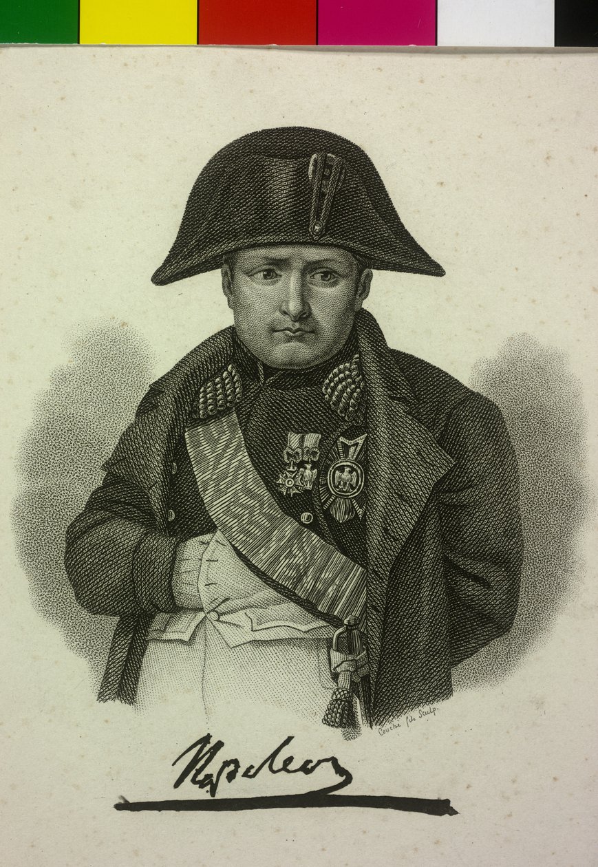 Ranskan keisari Napoleon I Bonaparte tekijältä Artist Unknown