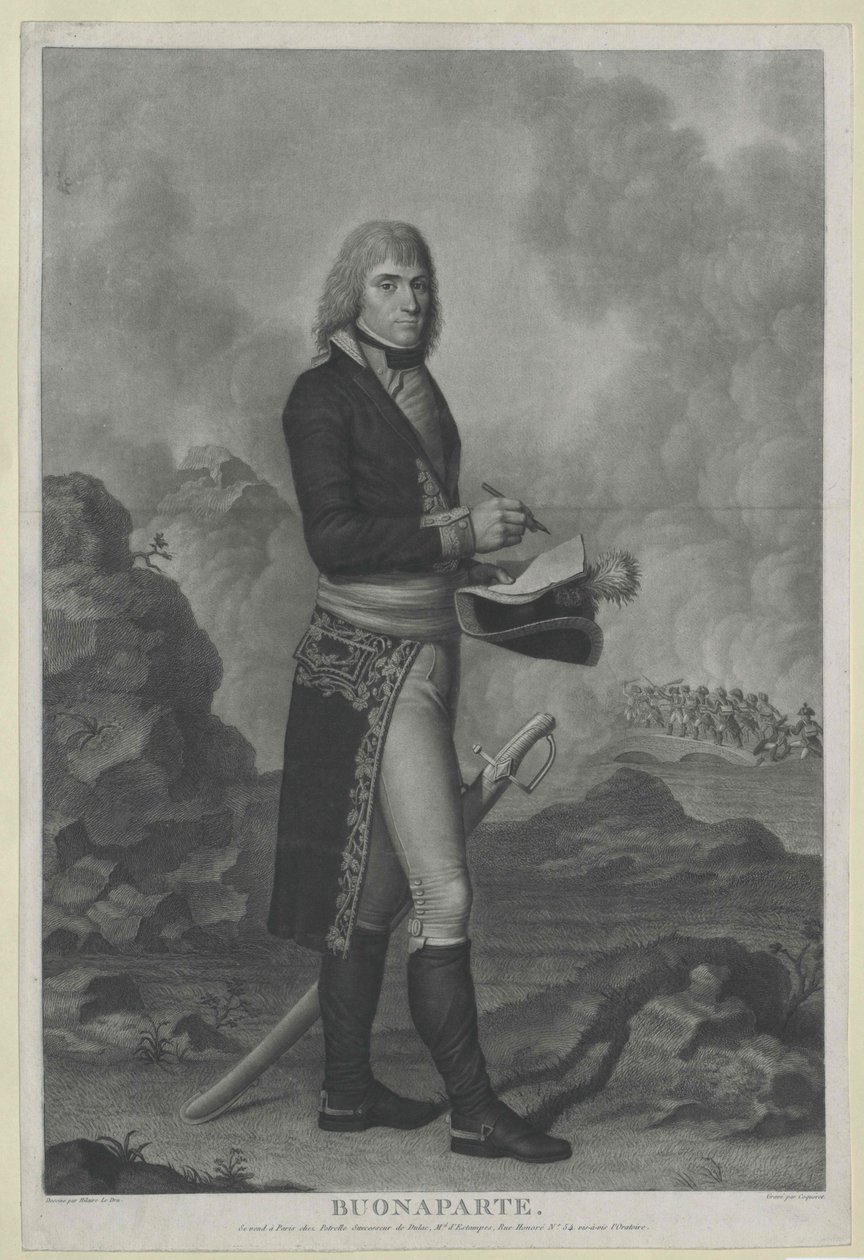 Ranskan keisari Napoleon I Bonaparte tekijältä Artist Unknown
