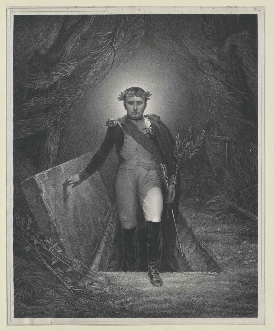 Ranskan keisari Napoleon I Bonaparte tekijältä Artist Unknown