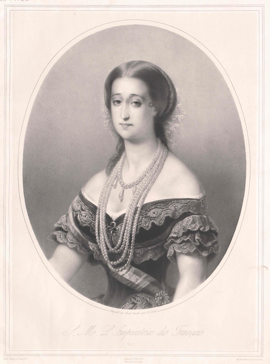 Ranskan keisarinna Eugenie tekijältä Artist Unknown