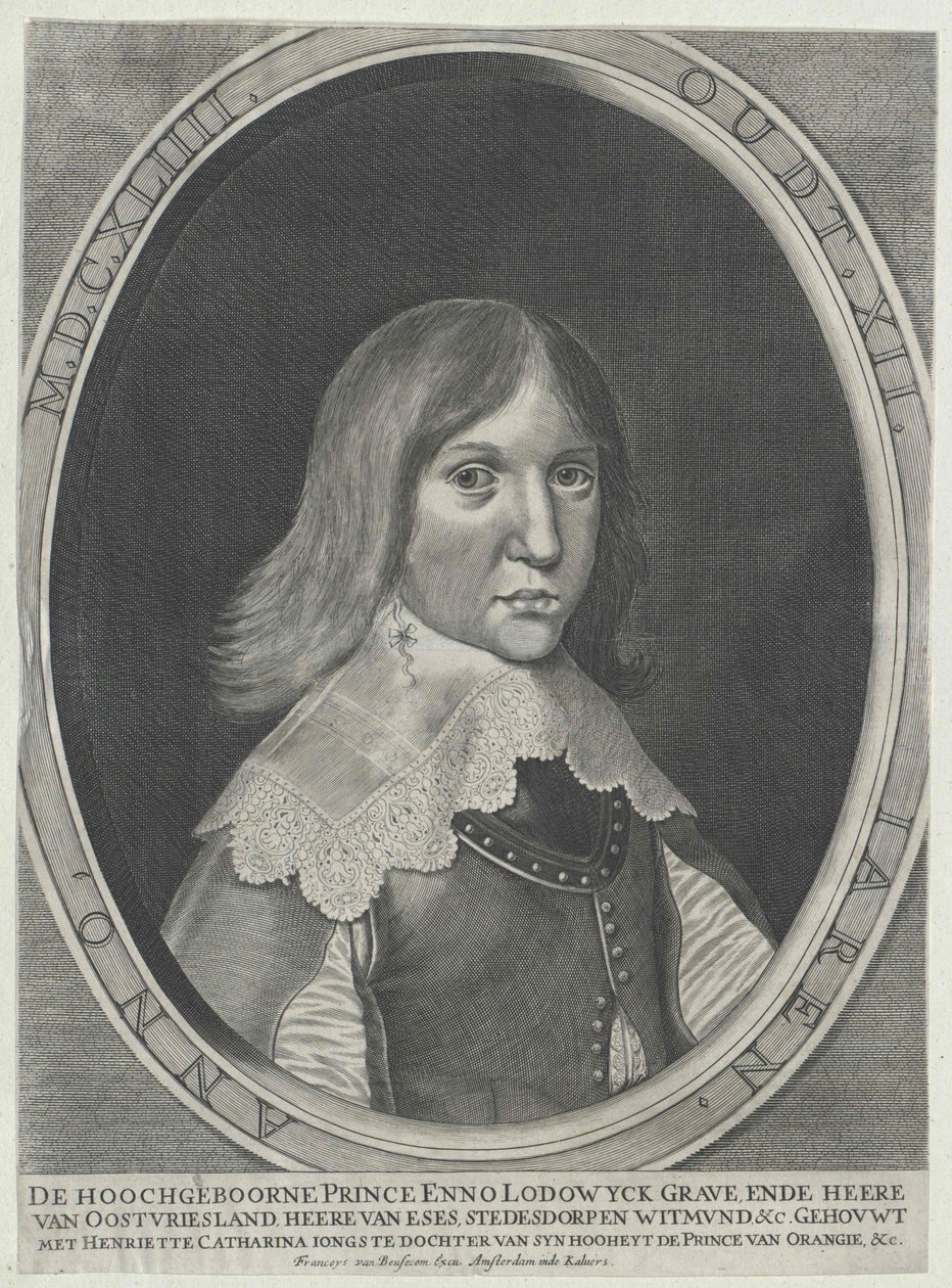 Enno Ludwig laskee Itä-Friesland tekijältä Artist Unknown