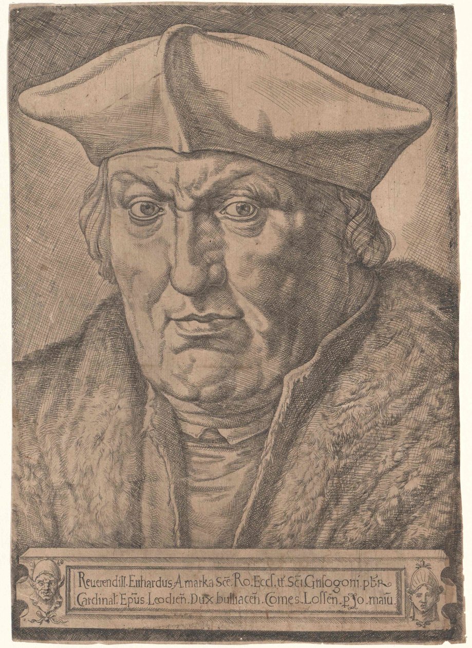 Erhard von der Marck (painettu) tekijältä Artist Unknown