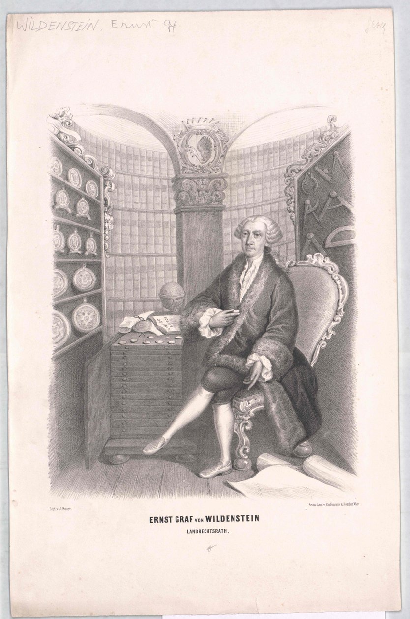 Ernst Henry kreivi von Wildenstein tekijältä Artist Unknown