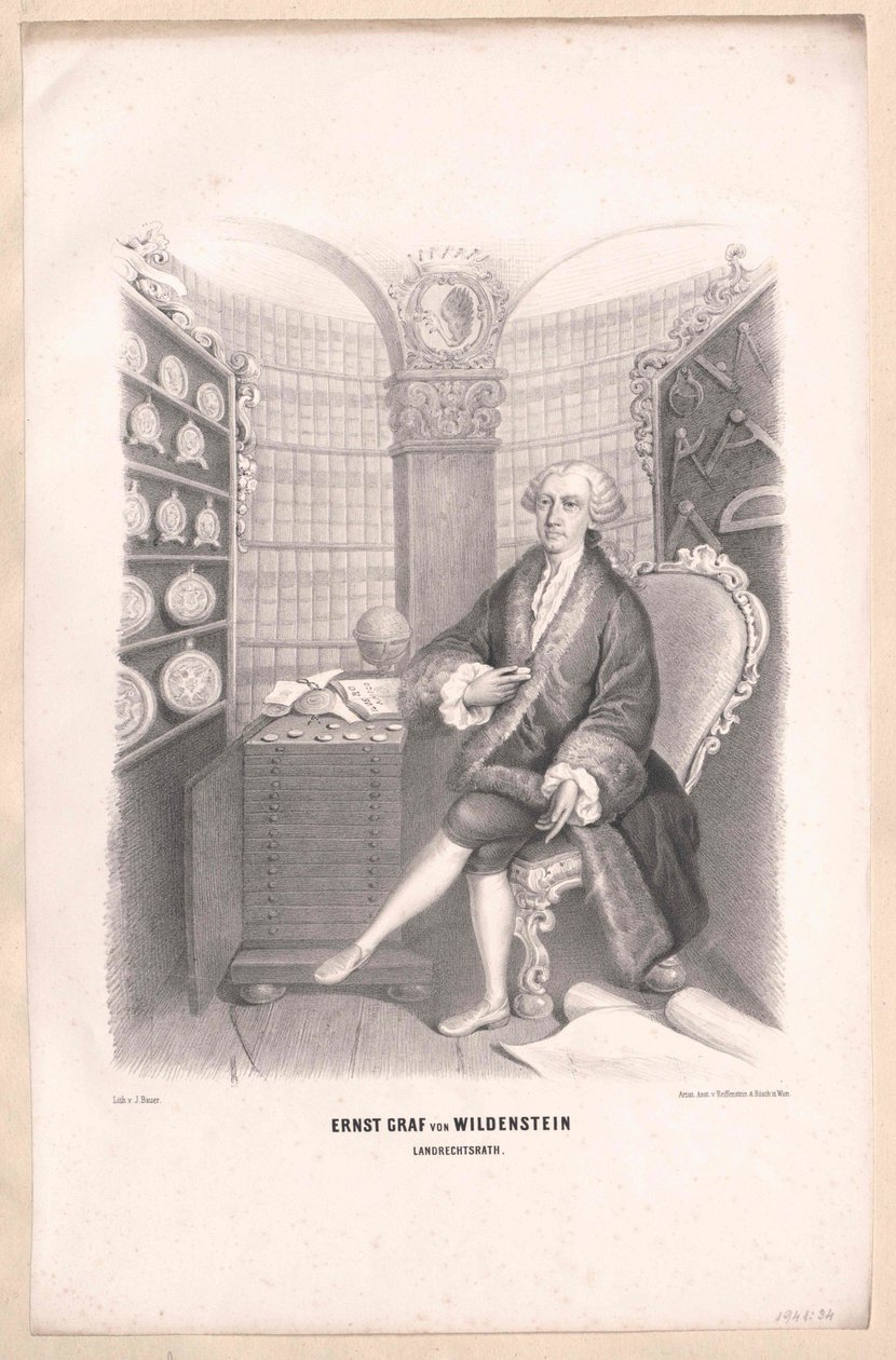 Ernst Henry kreivi von Wildenstein tekijältä Artist Unknown