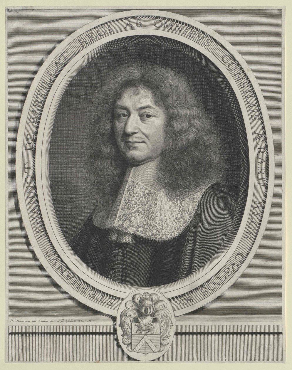 Etienne de Bartillat (painettu) tekijältä Artist Unknown