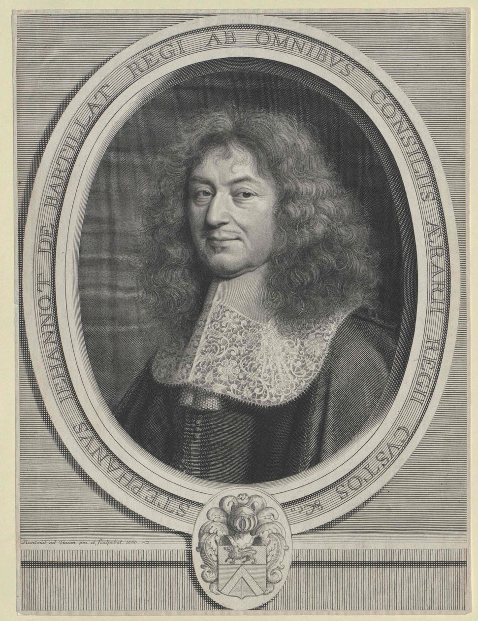 Etienne de Bartillat (painettu) tekijältä Artist Unknown