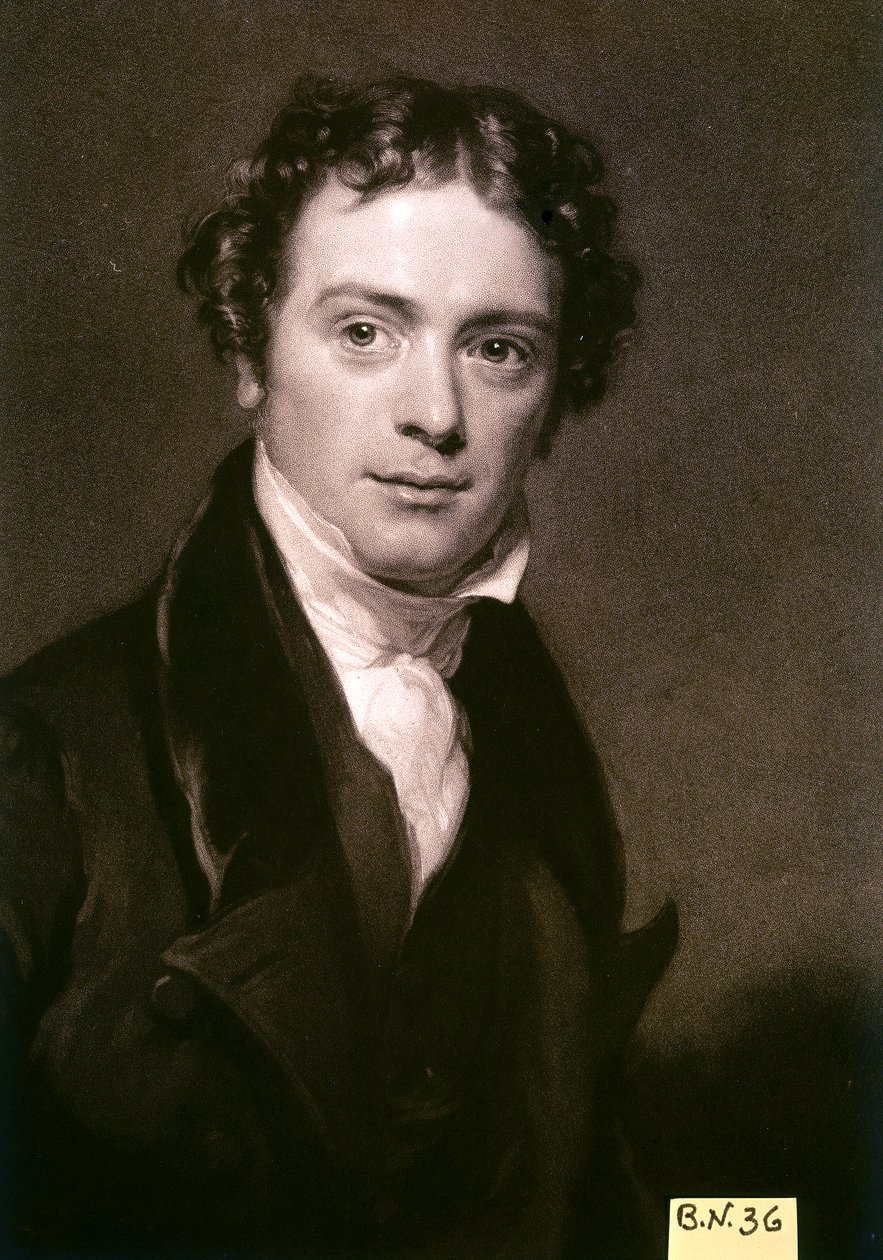FARADAY Michael, englantilainen fyysikko ja kemisti . tekijältä Artist Unknown