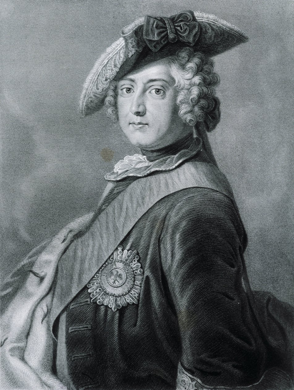 FREDERICK II "Hieta" (1712-1786). Preussin kuningas (1740-1786). tekijältä Artist Unknown