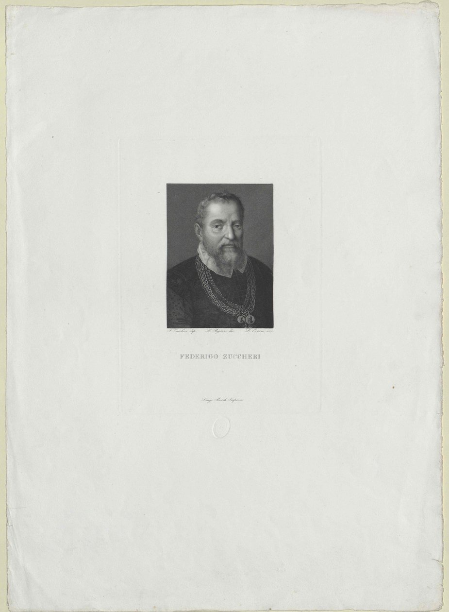 Federico Zuccaro (painettu) tekijältä Artist Unknown
