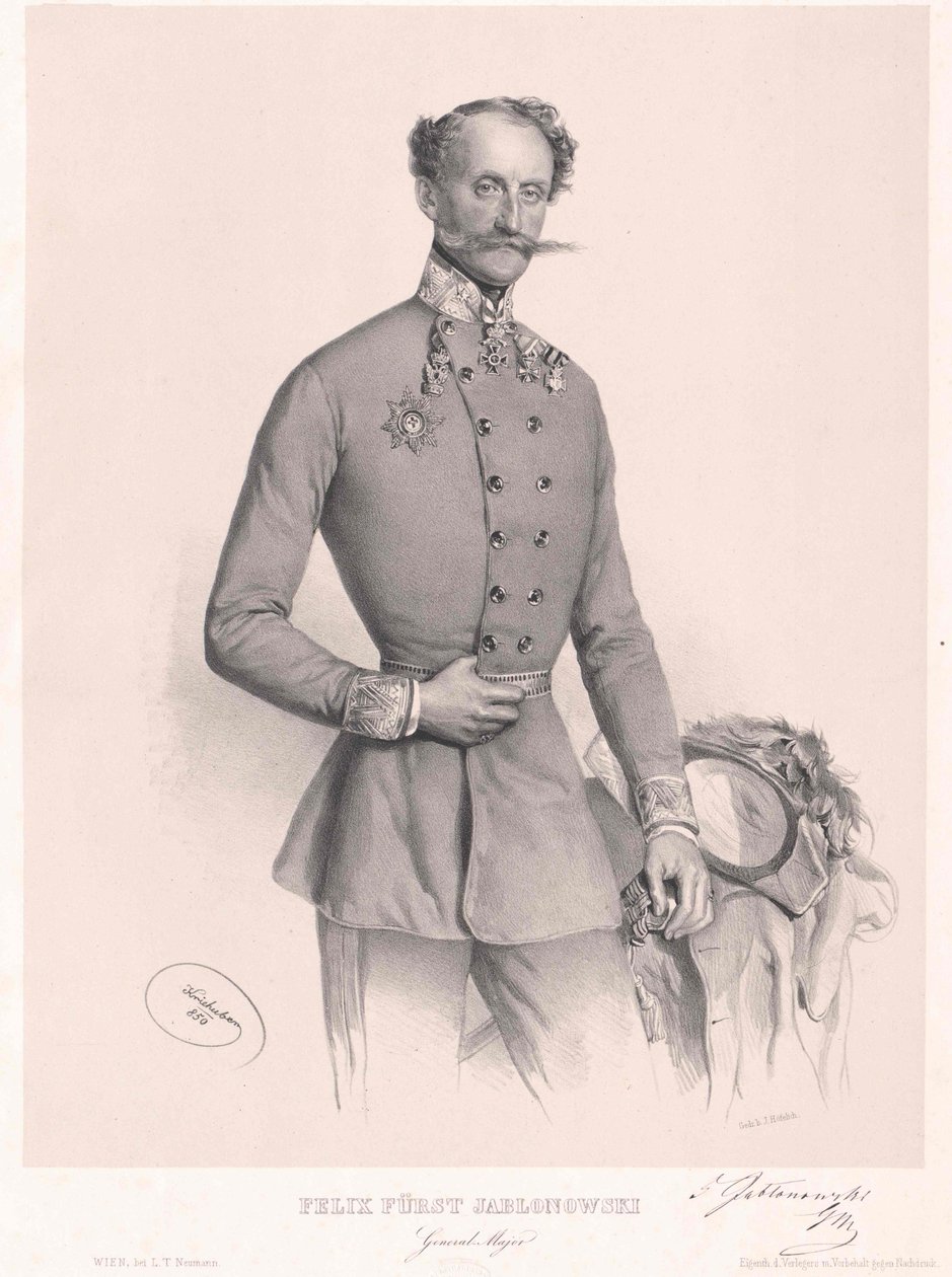 Felix kreivi Jablonovski tekijältä Artist Unknown