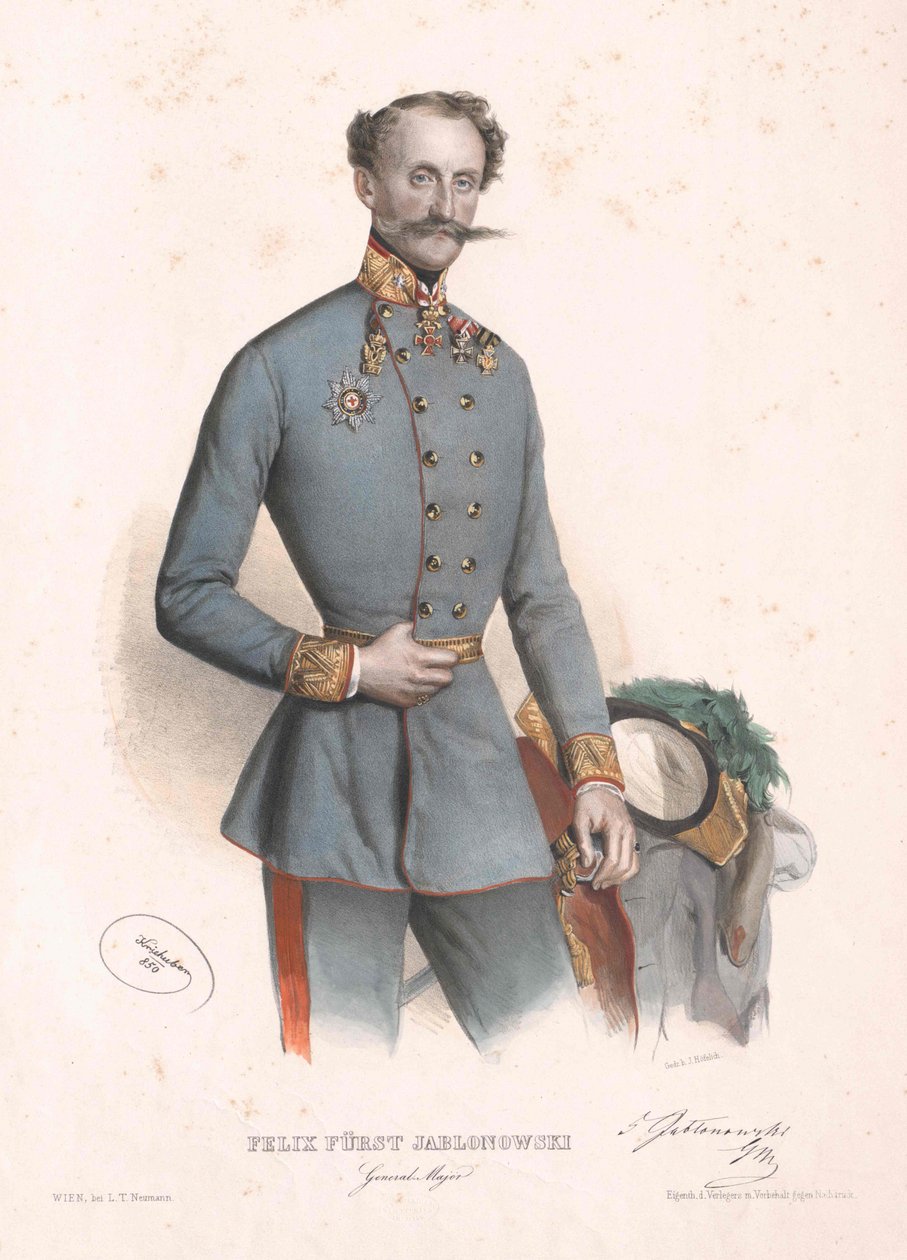 Felix kreivi Jablonovski tekijältä Artist Unknown
