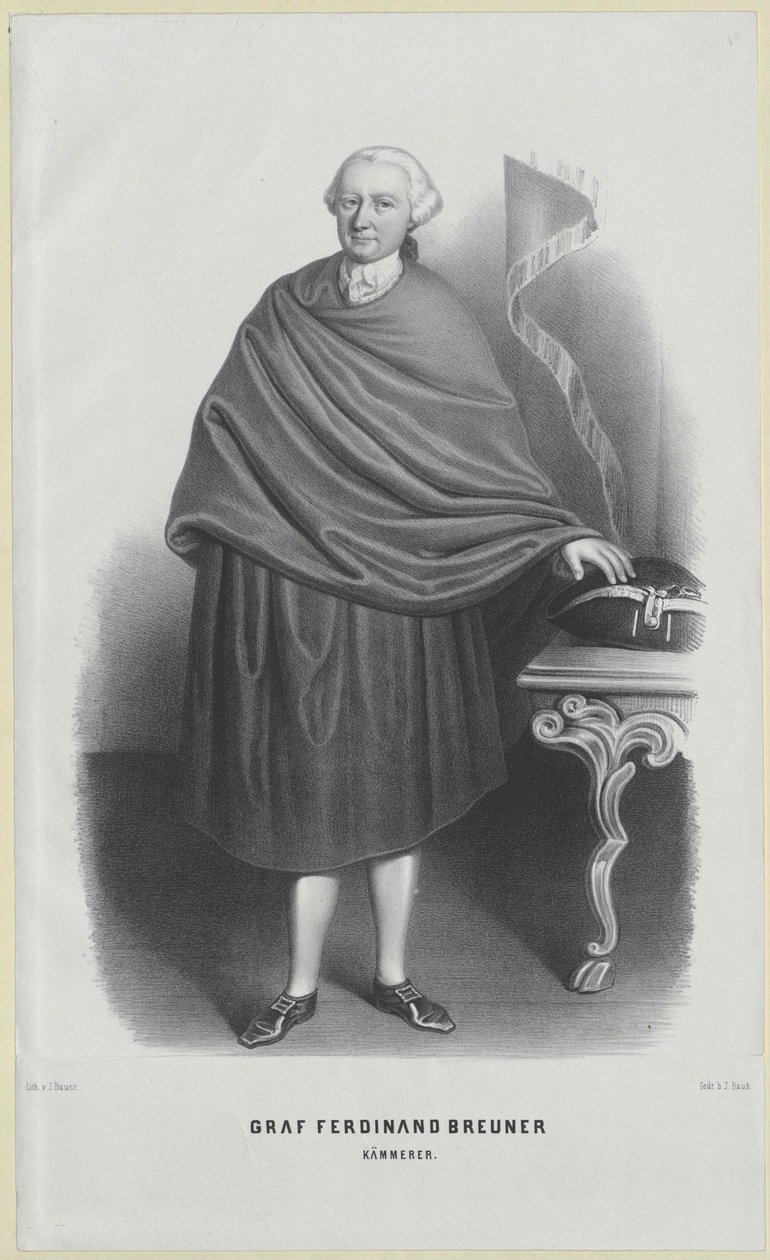 Ferdinand kreivi Breunner tekijältä Artist Unknown