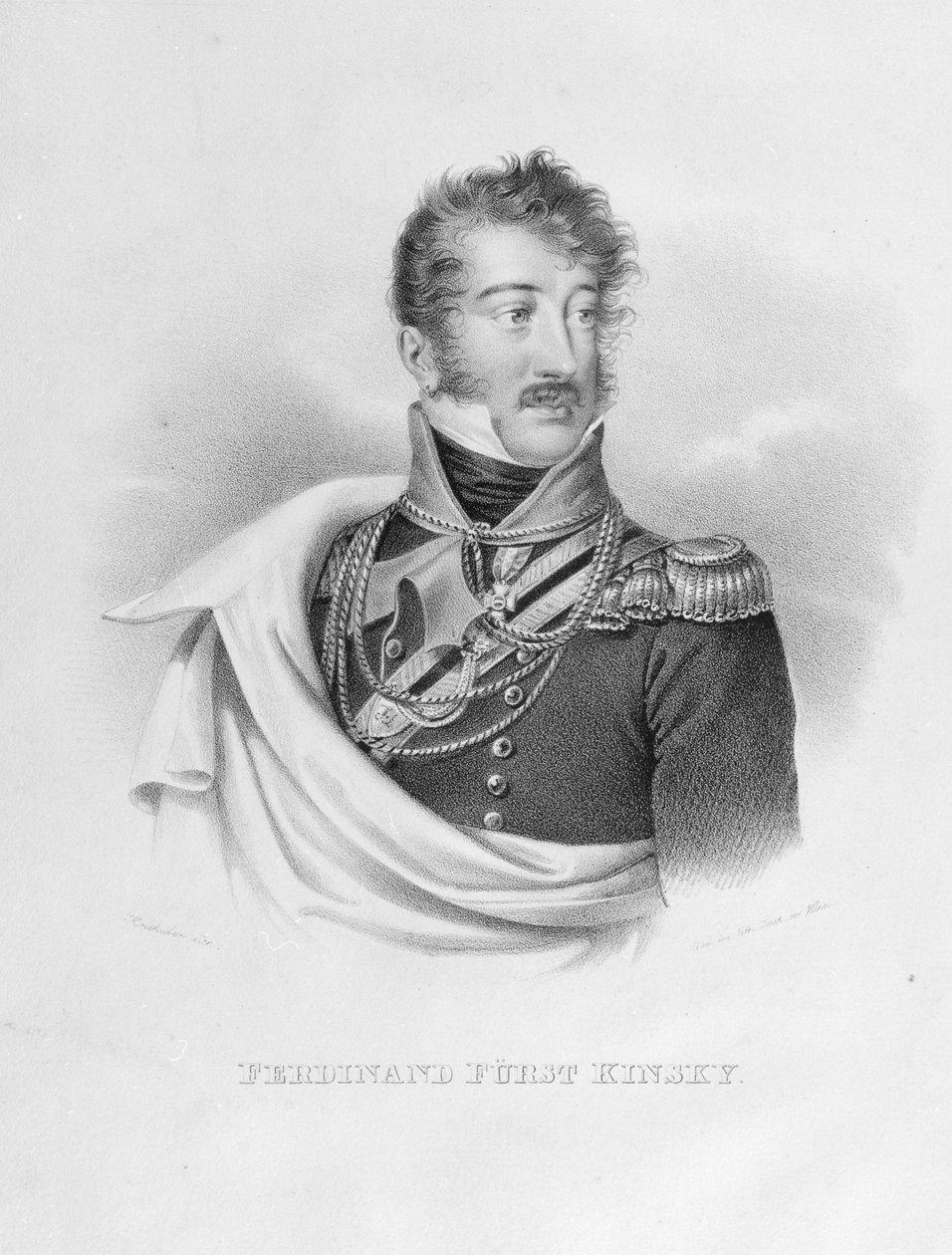 Ferdinandinand ruhtinas 1781 - 1812 Kinsky tekijältä Artist Unknown