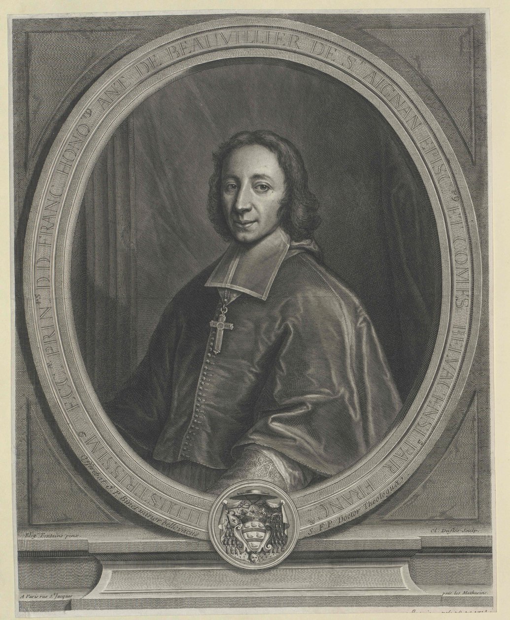Francois Honore de Beauvillier tekijältä Artist Unknown