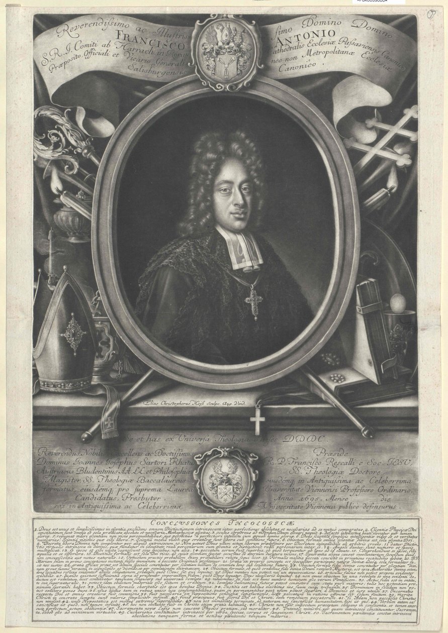 Franz Anton kreivi Harrach tekijältä Artist Unknown