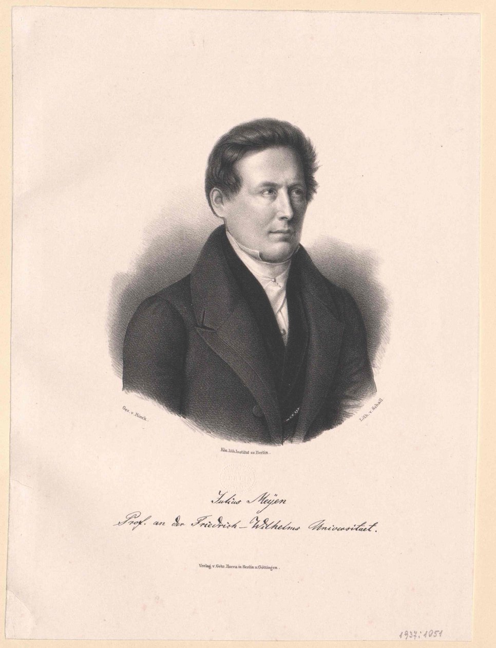 Franz Julius Ferdinand Meyen (tuloste) tekijältä Artist Unknown