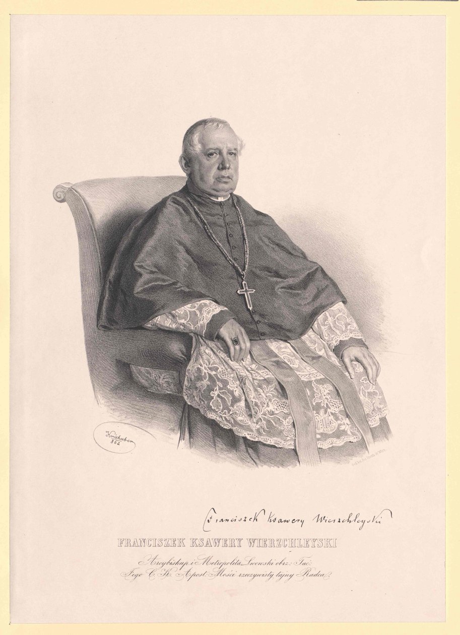 Franz Xavier ritari Wierzchleyski tekijältä Artist Unknown