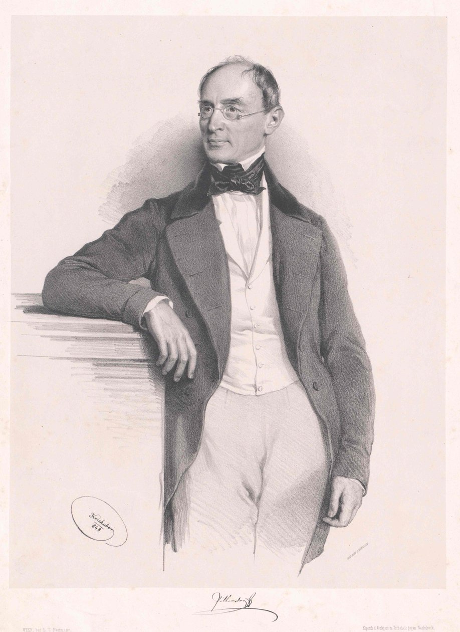 Franz paroni von Pillerstorff tekijältä Artist Unknown
