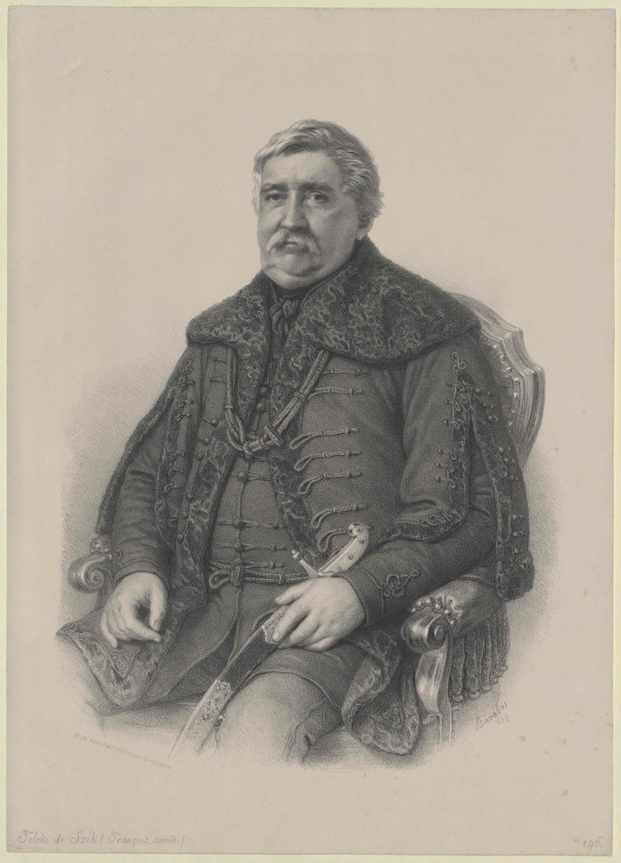 Franz kreivi Teleki tekijältä Artist Unknown